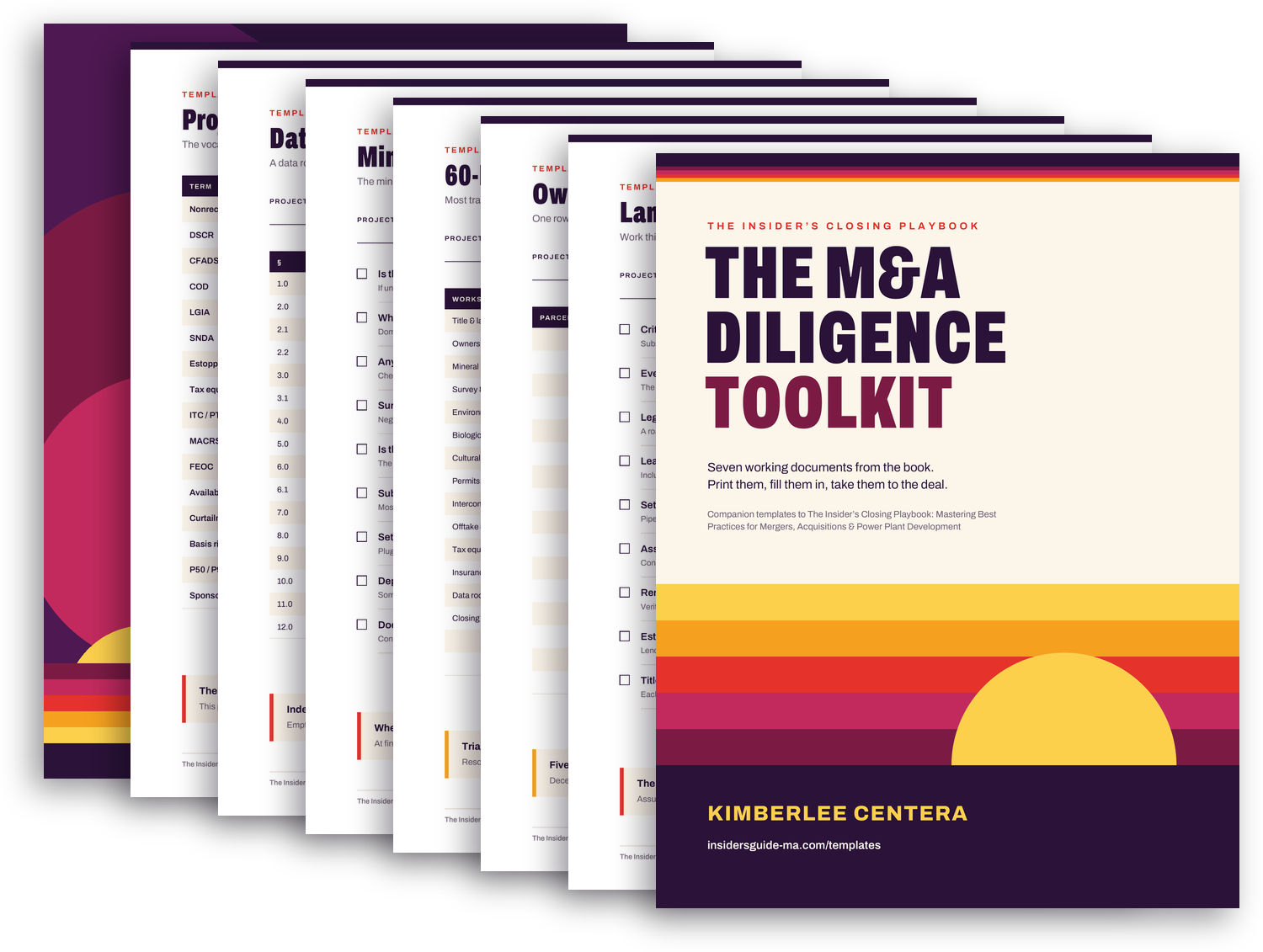 Pages from the M&A Diligence Toolkit
